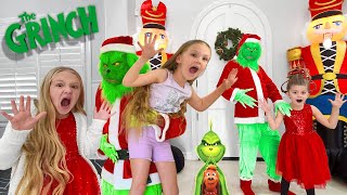 Escape the Grinch for 24 Hours!!! Trinity and Madison vs Grinch Movie!