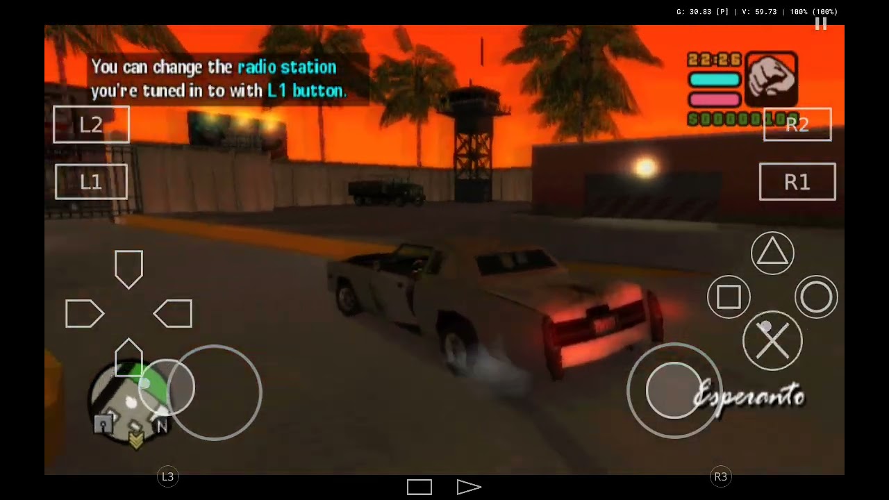 GTA VCS PS2 DEBUG MENU!