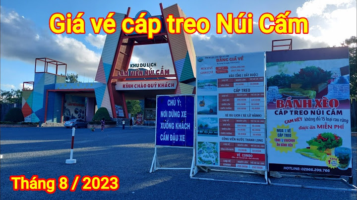 Cáp treo núi cấm bao nhiêu tiền năm 2024