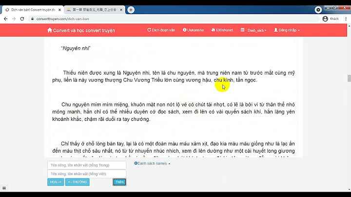 Hướng dẫn convert edit truyện tiếng trung