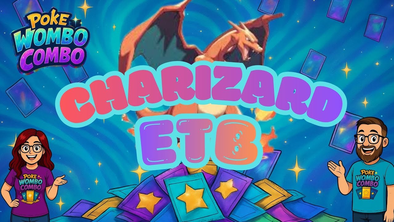 Charizard ETB Time … and … Pack Battle Hijinks?!?!