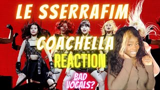 LE SSERAFIM FULL COACHELLA PERFORMANCE REACTION