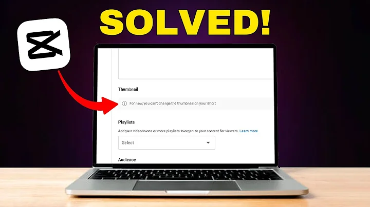 How to add CUSTOM THUMBNAIL to YouTube Shorts from PC - using CAPCUT (100% works)