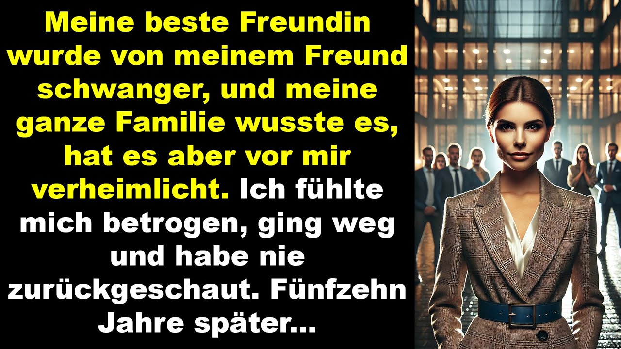 Beste Freundin wurde von meinem Freund schwanger Familie schwieg. Ich ging. 15 Jahre später kehrte..