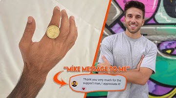 Learn From @MikeShake Roll a Coin Across Your Knuckles