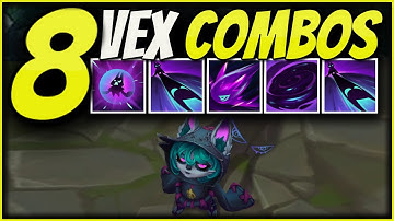 New 8 Basic Vex COMBOS That You Can Easy Learn | Infinite #vex Ult Possible - League Vex Combo Guide