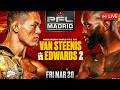 PFL MADRID VAN STEENIS X FABIAN EDWARDS 2 LIVE STREAM