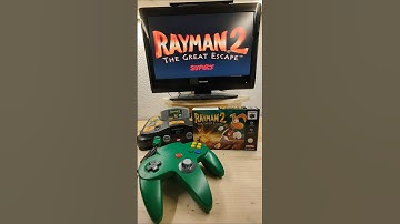 RAYMAN 2 THE GREAT ESCAPE #rayman2 #nintendo #n64 #nintendo64 #urbisoft #rayman
