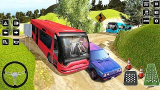 Offroad Bus Simulator 2021 - 3D Coach Driver Games - Bus Game - Android Gameplay screenshot 4