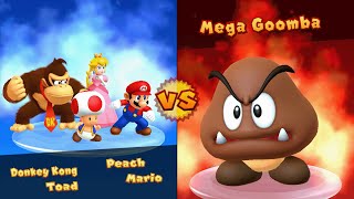 Mario Party 10 - Mario vs Peach vs DK vs Toad - Mushroom Park