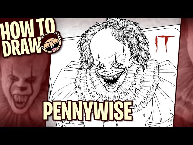 Draw It, Too - In case you missed it — check out my drawing tutorial on the  scene from IT when PENNYWISE pops right out of the projector screen! Now on  the