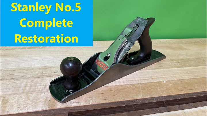 Stanley Number 5 Plane  Restoration Complete Including Nickel Plating, and Japanning with Dr. Joe