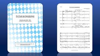 ‘Ein Prosit der Gemütlichkeit’ arr. for Flexible Ensemble [SHEET MUSIC LINK IN DESCRIPTION]