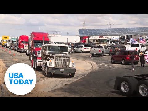 Truckers to protest in DC ahead of the State of the Union | USA TODAY