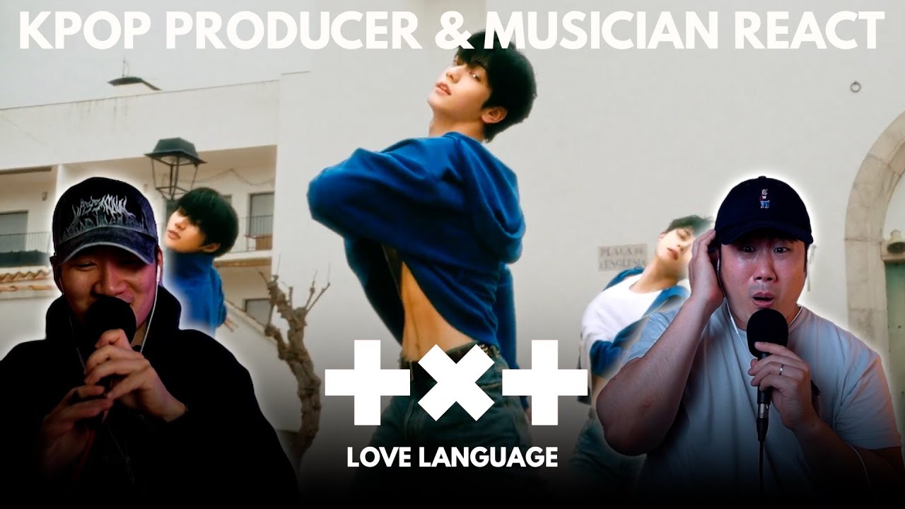 Musicians react & analyze ♡ TXT - Love Language