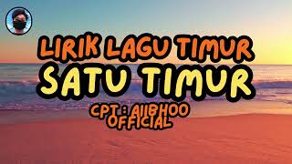 Download Lagu SATU TIMUR- IBHOO (OFFICIAL) LAGU TIMUR TERBARU 2026 MP3