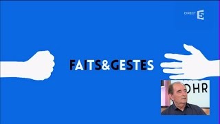 Les faits et gestes de Richard Bohringer - C à vous - 12/05/2016