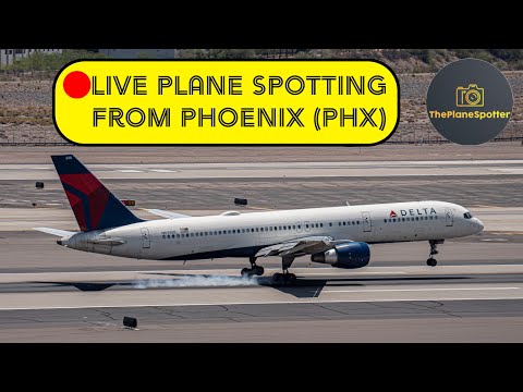 馃敶 LIVE | Phoenix Sky Harbor International Airport (PHX) 鉁堬笍 Departures & Arrivals | 9/19/25 & ATC