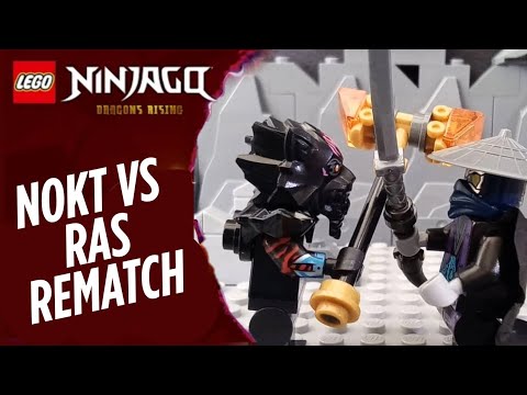 Nokt VS Ras | Ninjago Dragons Rising Season 3 Recreation - YouTube