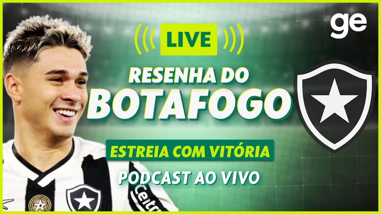 AO VIVO! GE BOTAFOGO ANALISA VITÓRIA CONTRA A PORTUGUESA #podcast | ge.globo