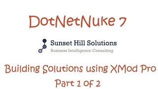 DotNetNuke 7 and XMod Pro - Part 1 of 3 screenshot 5