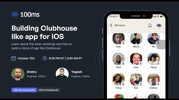 Build Clubhouse like app for iOS