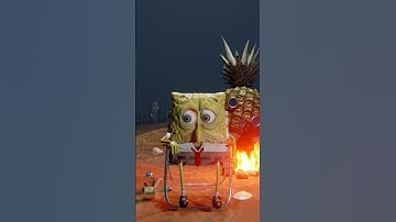 Spongebob is tired of life and you? #blender #spongebob #movie #cgi #cartoon