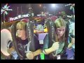 Mother and daughter's hilarious reaction to slingshot ride