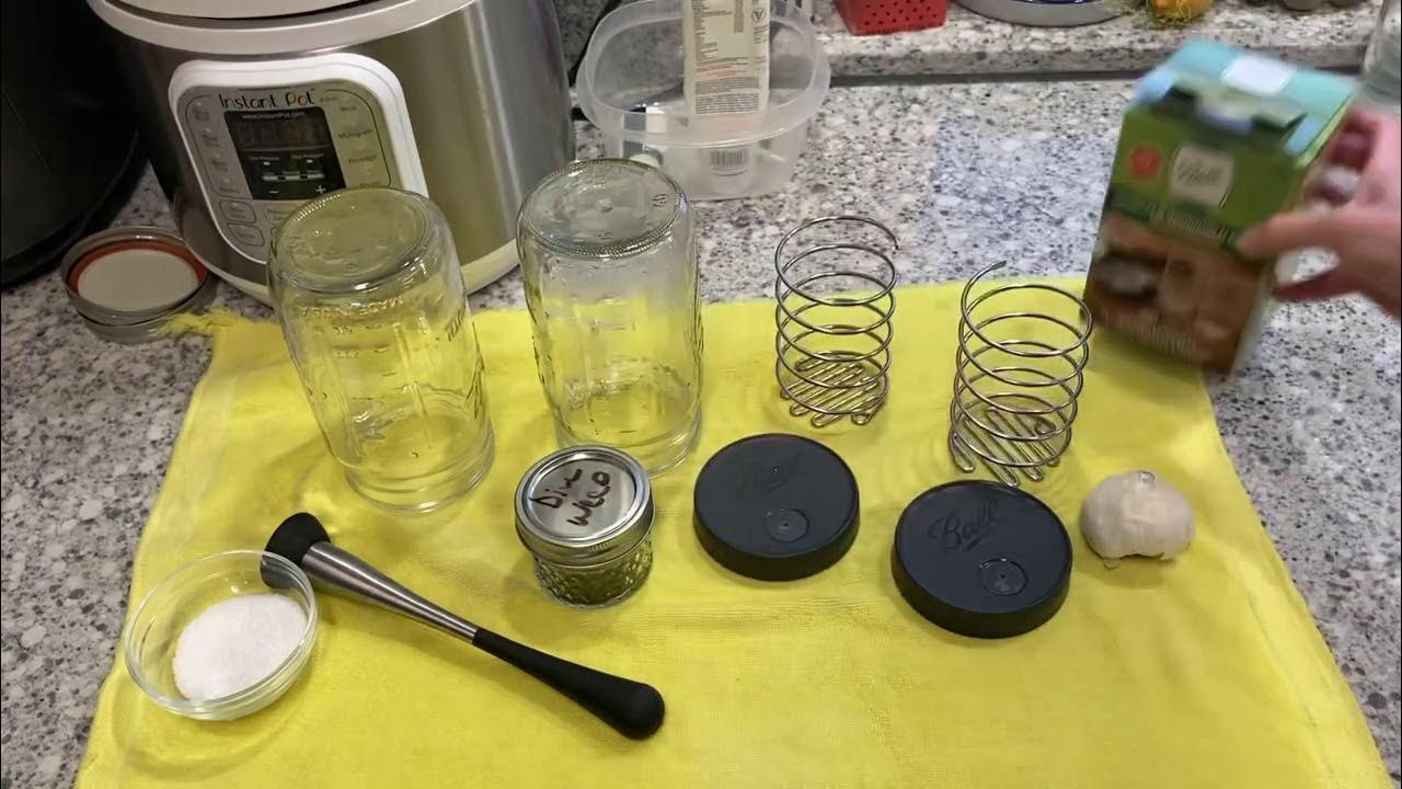 Beginner method fermented cabbage using Ball fermentation kit! - YouTube