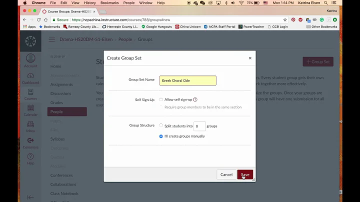 Creating Group Assignments in Canvas