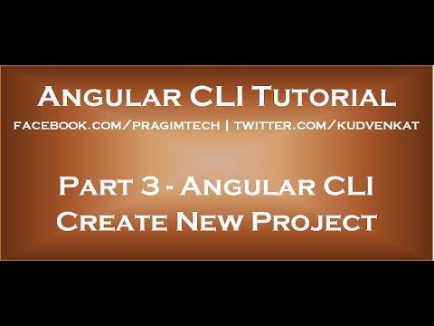 วีดีโอ: ฉันจะสร้างโปรเจ็กต์ angular 7 ใน Visual Studio 2017 ได้อย่างไร