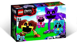 LEGO Poppy Playtime Chapter 3 Sets | Smiling Critters  Lego CatNap Minifigures