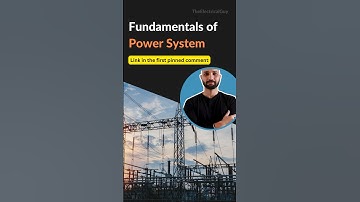 Fundamentals of Electrical Power System Course!! 🚀#powersystem #electricalcourse