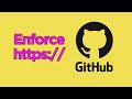 Enforce HTTPS in GitHub Pages with Namecheap Domain