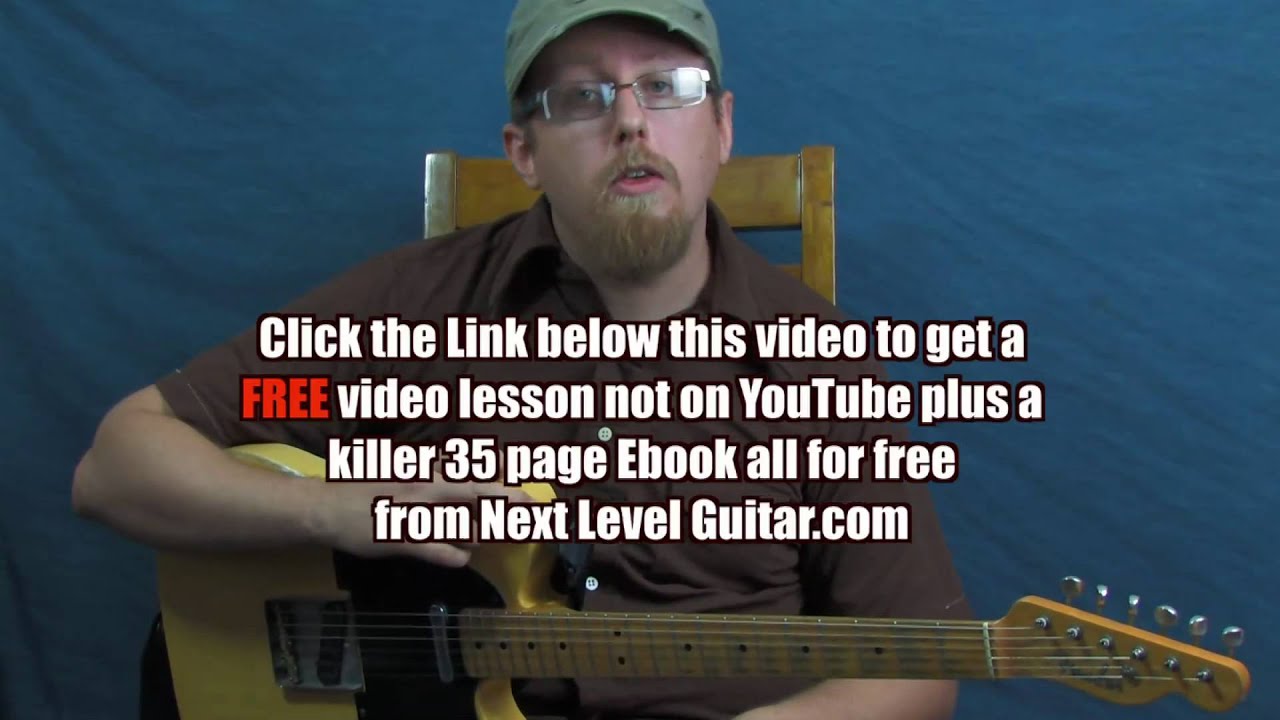 Learn New Orleans style Funk electric guitar The Meters inspired Just Kissed My Baby style lesson