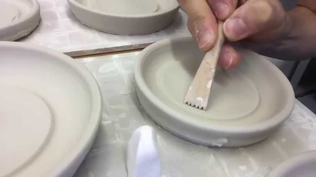 Making a Wheel Thrown Garlic Grater Part 2 