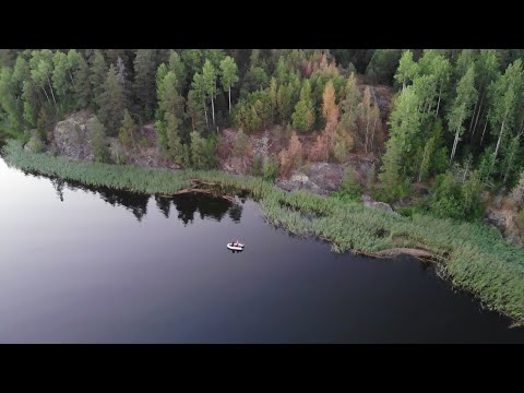 Карелия. Рыбалка со спиннингом. Ладожские шхеры. Поиск щуки.