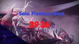 Solo Flawless Root of Nightmares in under 40 minutes