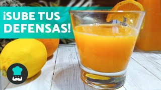 JUGO ANTIGRIPAL para SUBIR las DEFENSAS 🍍🍊 ¡Fortalece tu Sistema Inmunológico!