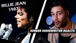 Michael Jackson - Billie Jean LIVE 1987 | Singer Songwriter REACTION