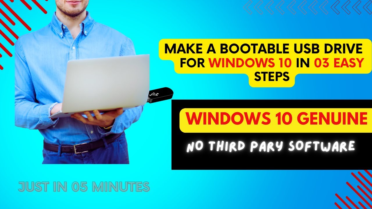 How to Make a Bootable USB for Windows 10 in just 5 minutes in 2025 ...