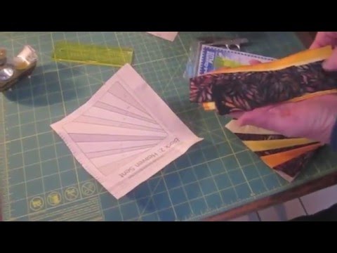 Add A Quarter Ruler & Paper Piecing Demonstration 