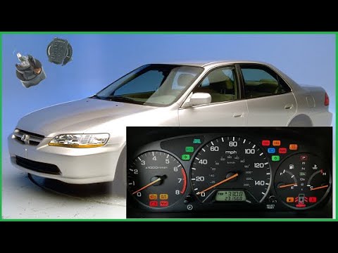 1998-2002 Honda Accord Cluster **bulb Guide** (6th GEN) - YouTube