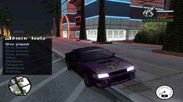 SA-MP - Dynamic menu system (testing #4)