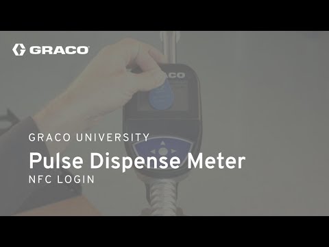 Pulse Dispense Meter - NFC Login