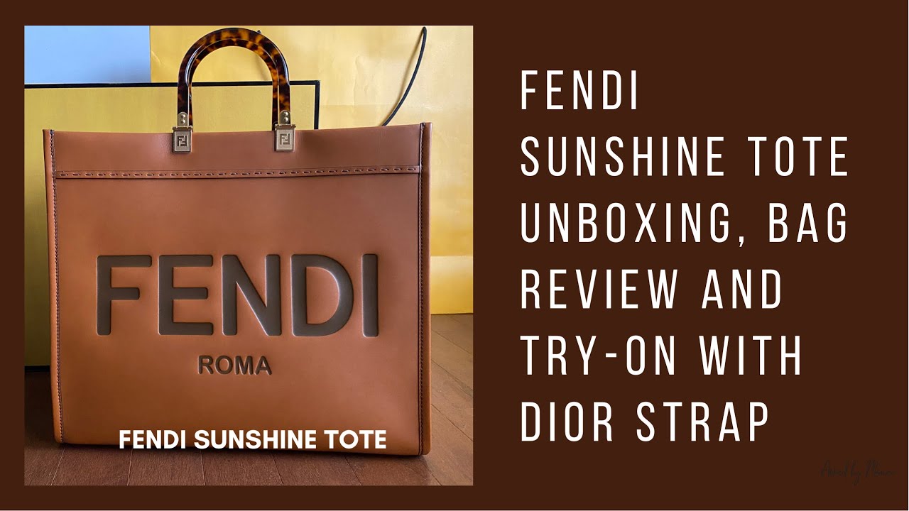 Straw Bags Are In And I Love This Fendi Sunshine Shopper - PurseBlog