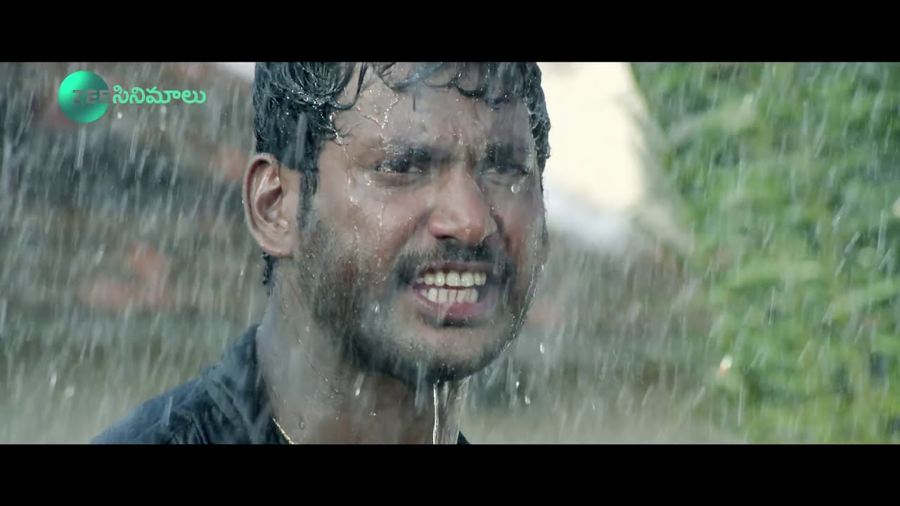 Pooja movie vishal mass rain fight  vishal  Shruti Haasan   Zee Cinemalu