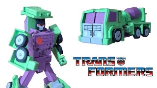Papercraft - Transformers G1: Mixmaster | Review (Devastator Part 1)