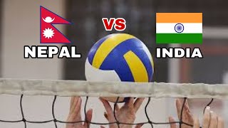 ... nepal national women's volleyball team has lost the gold medal to
india in competitive sets of 3-2