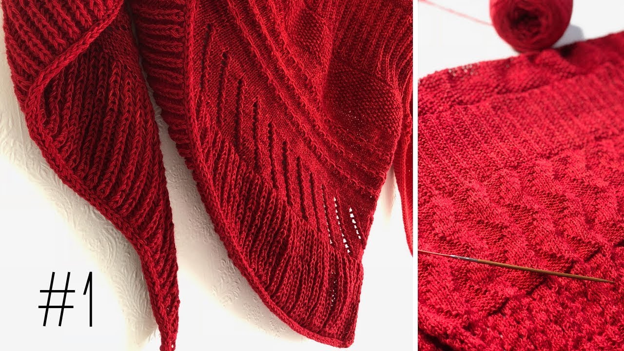 Cinnamon Sunrise Shawl / Tuch